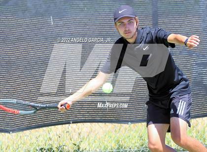 Thumbnail 1 in Bay Valley Athletic League Tennis Championship photogallery.