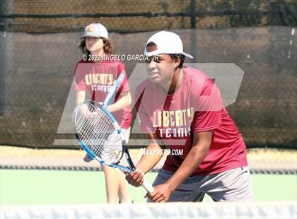 Thumbnail 2 in Bay Valley Athletic League Tennis Championship photogallery.
