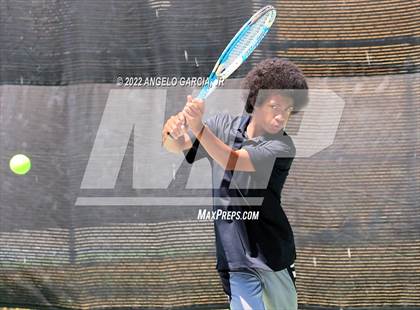 Thumbnail 2 in Bay Valley Athletic League Tennis Championship photogallery.