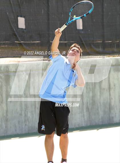 Thumbnail 2 in Bay Valley Athletic League Tennis Championship photogallery.