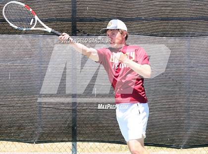 Thumbnail 1 in Bay Valley Athletic League Tennis Championship photogallery.