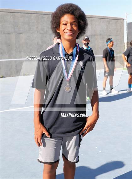 Thumbnail 2 in Bay Valley Athletic League Tennis Championship photogallery.