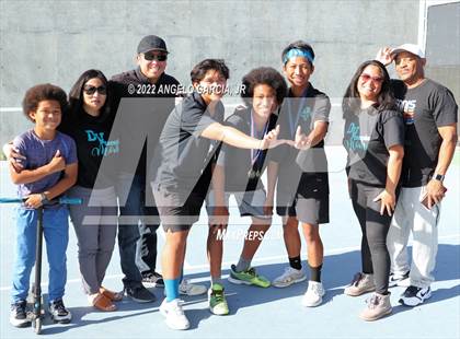 Thumbnail 1 in Bay Valley Athletic League Tennis Championship photogallery.