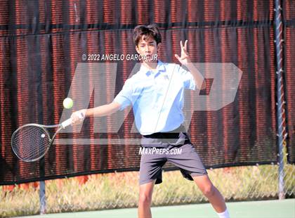 Thumbnail 3 in Bay Valley Athletic League Tennis Championship photogallery.