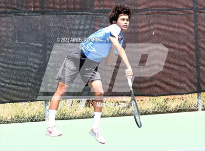 Thumbnail 2 in Bay Valley Athletic League Tennis Championship photogallery.