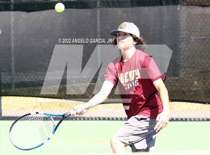 Thumbnail 2 in Bay Valley Athletic League Tennis Championship photogallery.