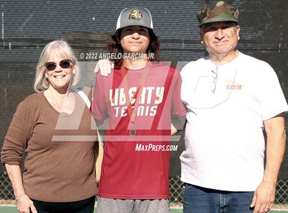 Thumbnail 1 in Bay Valley Athletic League Tennis Championship photogallery.