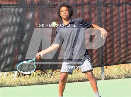 Thumbnail 2 in Bay Valley Athletic League Tennis Championship photogallery.