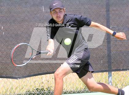 Thumbnail 2 in Bay Valley Athletic League Tennis Championship photogallery.