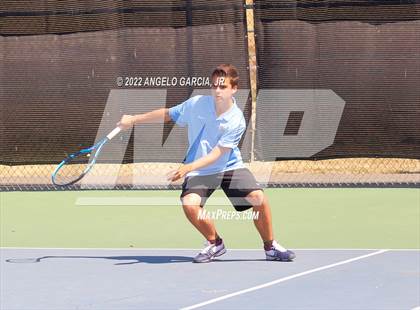 Thumbnail 3 in Bay Valley Athletic League Tennis Championship photogallery.