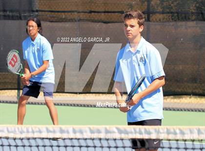 Thumbnail 1 in Bay Valley Athletic League Tennis Championship photogallery.