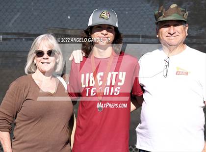 Thumbnail 3 in Bay Valley Athletic League Tennis Championship photogallery.
