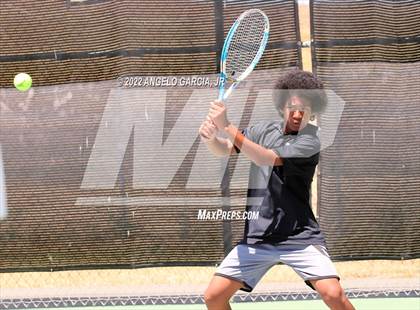 Thumbnail 1 in Bay Valley Athletic League Tennis Championship photogallery.