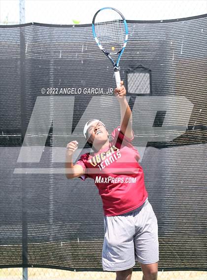 Thumbnail 2 in Bay Valley Athletic League Tennis Championship photogallery.