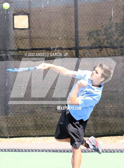 Thumbnail 1 in Bay Valley Athletic League Tennis Championship photogallery.