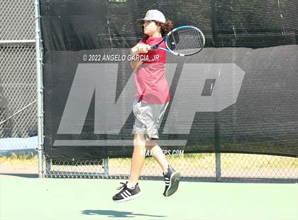 Thumbnail 2 in Bay Valley Athletic League Tennis Championship photogallery.