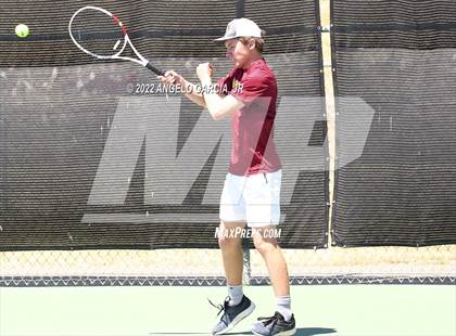 Thumbnail 3 in Bay Valley Athletic League Tennis Championship photogallery.