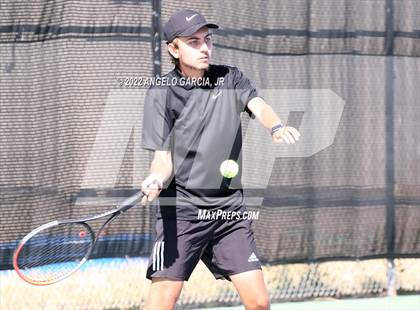 Thumbnail 1 in Bay Valley Athletic League Tennis Championship photogallery.