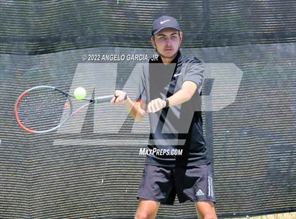 Thumbnail 1 in Bay Valley Athletic League Tennis Championship photogallery.