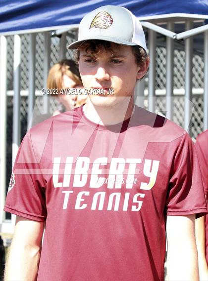 Thumbnail 2 in Bay Valley Athletic League Tennis Championship photogallery.