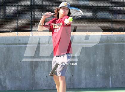 Thumbnail 3 in Bay Valley Athletic League Tennis Championship photogallery.