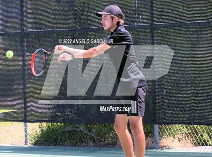 Thumbnail 2 in Bay Valley Athletic League Tennis Championship photogallery.