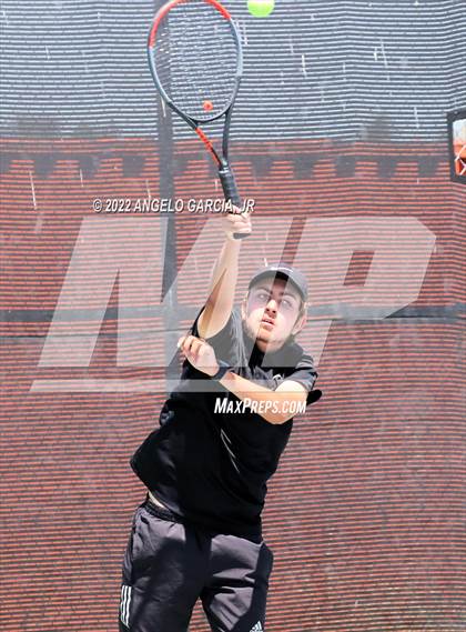 Thumbnail 1 in Bay Valley Athletic League Tennis Championship photogallery.