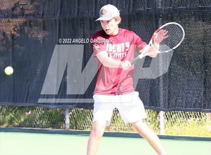 Thumbnail 2 in Bay Valley Athletic League Tennis Championship photogallery.