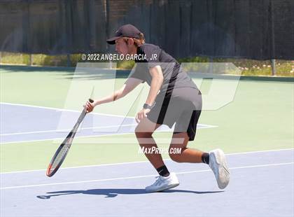 Thumbnail 1 in Bay Valley Athletic League Tennis Championship photogallery.