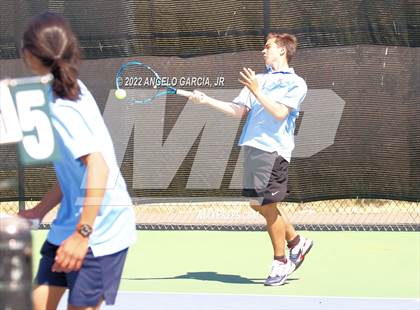 Thumbnail 3 in Bay Valley Athletic League Tennis Championship photogallery.
