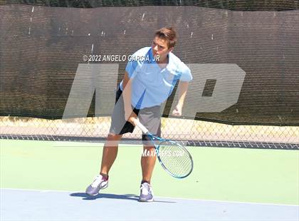 Thumbnail 3 in Bay Valley Athletic League Tennis Championship photogallery.
