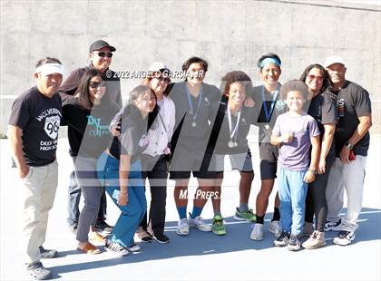Thumbnail 3 in Bay Valley Athletic League Tennis Championship photogallery.