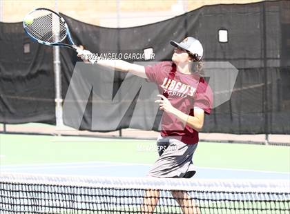 Thumbnail 3 in Bay Valley Athletic League Tennis Championship photogallery.