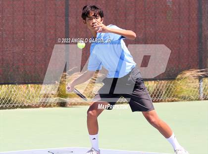 Thumbnail 2 in Bay Valley Athletic League Tennis Championship photogallery.