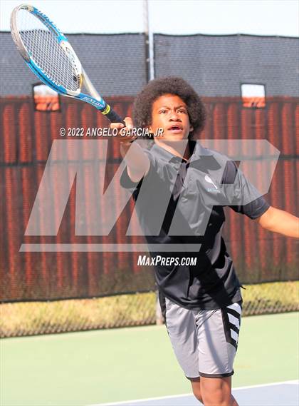 Thumbnail 1 in Bay Valley Athletic League Tennis Championship photogallery.