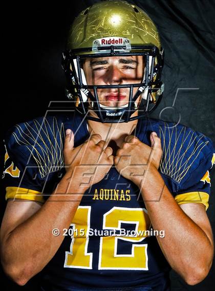 Thumbnail 2 in St. Thomas Aquinas (2015 Preseason Top 25 Photo Shoot)  photogallery.