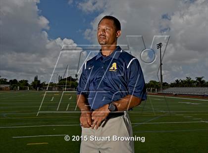 Thumbnail 1 in St. Thomas Aquinas (2015 Preseason Top 25 Photo Shoot)  photogallery.