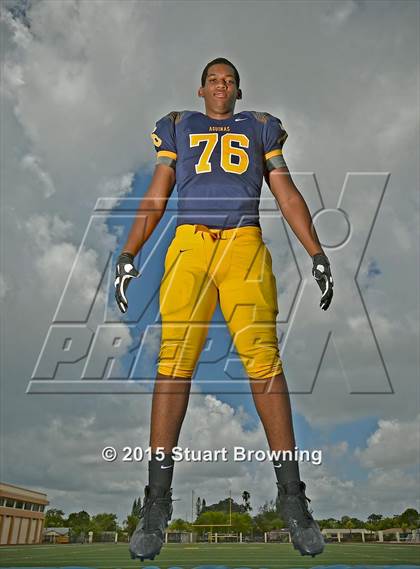 Thumbnail 2 in St. Thomas Aquinas (2015 Preseason Top 25 Photo Shoot)  photogallery.