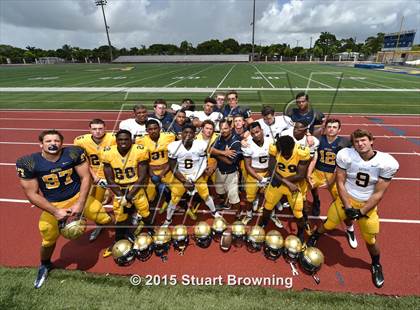 Thumbnail 1 in St. Thomas Aquinas (2015 Preseason Top 25 Photo Shoot)  photogallery.
