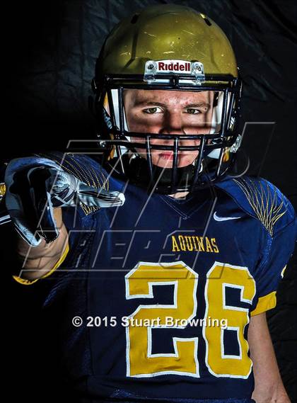 Thumbnail 2 in St. Thomas Aquinas (2015 Preseason Top 25 Photo Shoot)  photogallery.