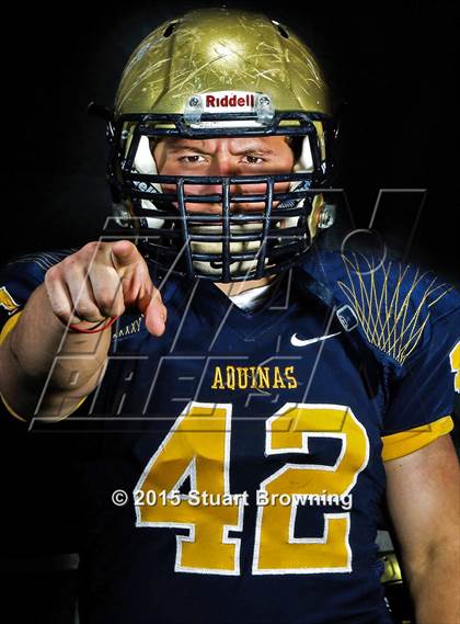 Thumbnail 3 in St. Thomas Aquinas (2015 Preseason Top 25 Photo Shoot)  photogallery.