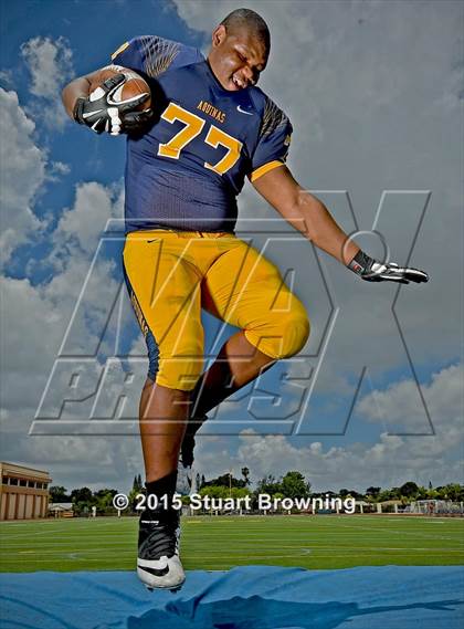 Thumbnail 3 in St. Thomas Aquinas (2015 Preseason Top 25 Photo Shoot)  photogallery.