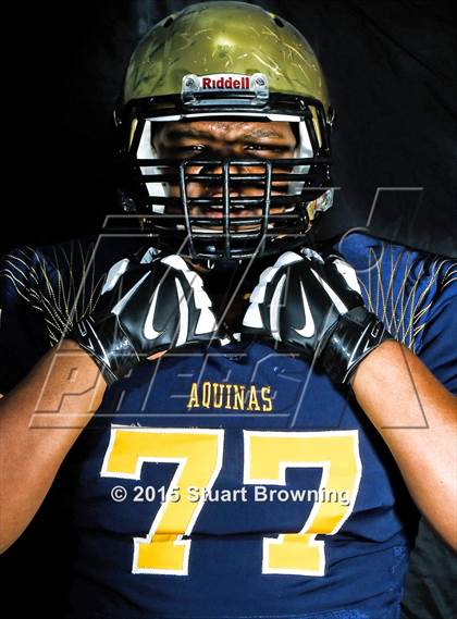 Thumbnail 1 in St. Thomas Aquinas (2015 Preseason Top 25 Photo Shoot)  photogallery.