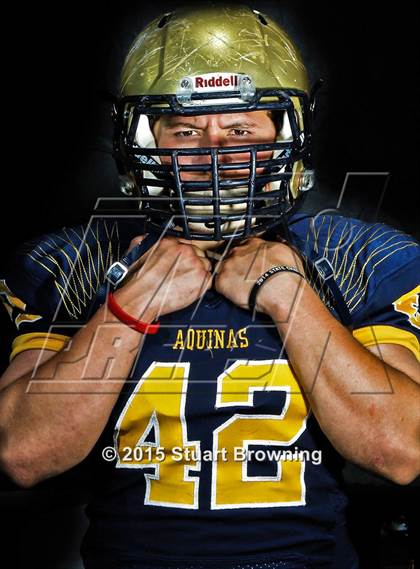 Thumbnail 2 in St. Thomas Aquinas (2015 Preseason Top 25 Photo Shoot)  photogallery.