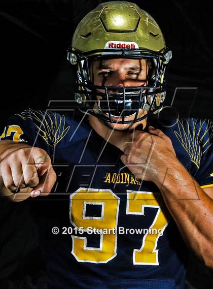 Thumbnail 3 in St. Thomas Aquinas (2015 Preseason Top 25 Photo Shoot)  photogallery.