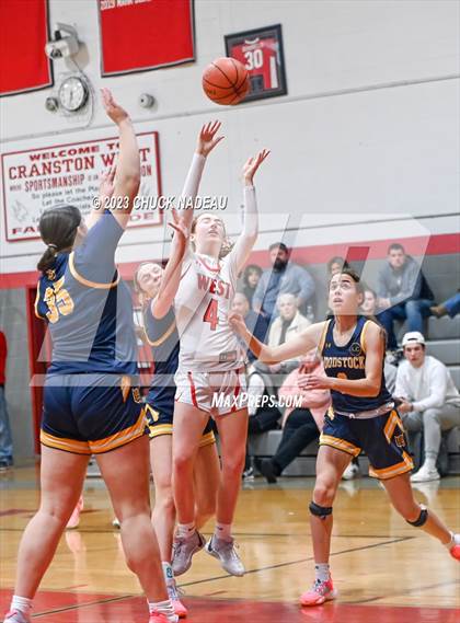 Thumbnail 3 in Cranston West vs. Woodstock Academy photogallery.