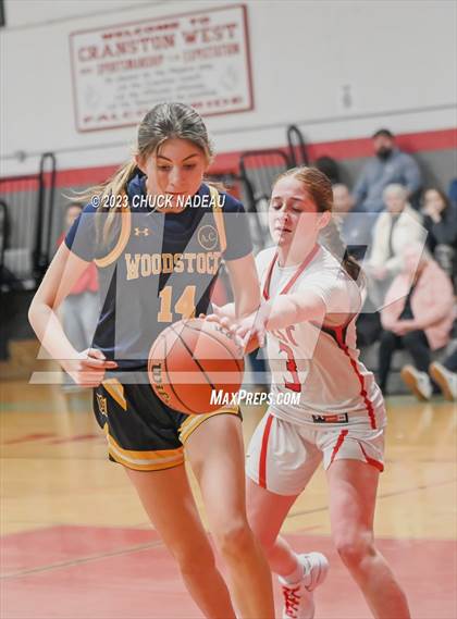 Thumbnail 3 in Cranston West vs. Woodstock Academy photogallery.