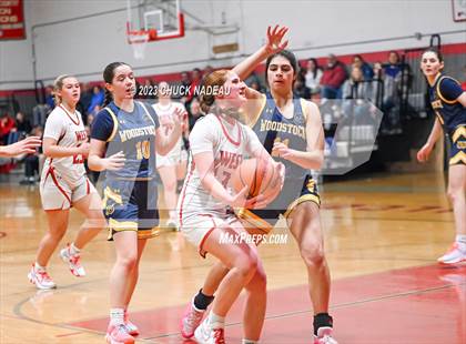 Thumbnail 2 in Cranston West vs. Woodstock Academy photogallery.