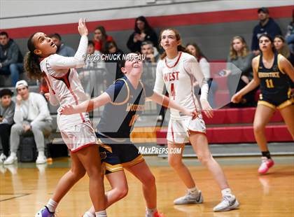 Thumbnail 1 in Cranston West vs. Woodstock Academy photogallery.