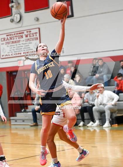 Thumbnail 3 in Cranston West vs. Woodstock Academy photogallery.